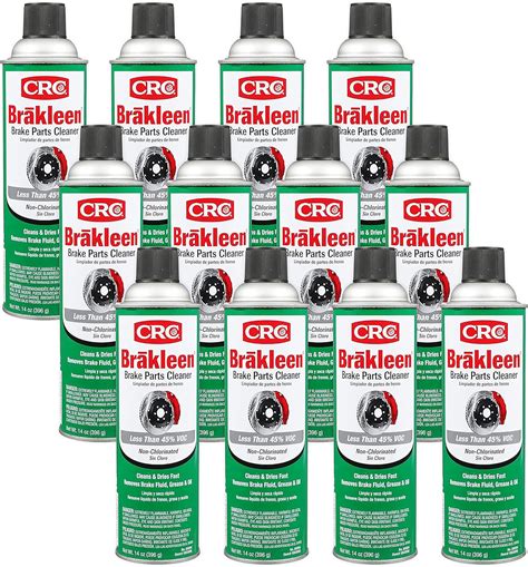brake cleaner spray amazon|CRC BRAKLEEN Brake Parts Cleaner .